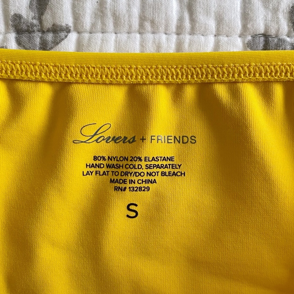 Lovers + Friends Dorian Bottom Mustard Yellow • S - Picture 6 of 7